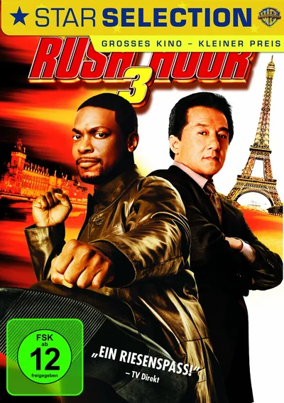 Rush Hour 3 DVD Actionfilm Jackie Chan Chris Tucker FSK 12