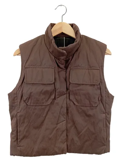 AIRFIELD Damen Steppweste Gr. 38/M Braun Klassisch Casual Outdoor