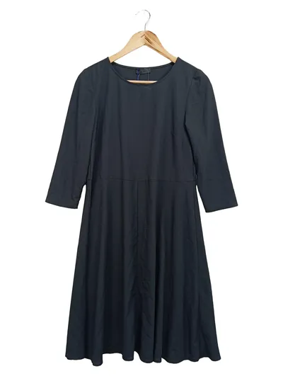 2NDDAY Freizeitkleid Damen Gr. 34/XS Schwarz Elegant Minimalistisch