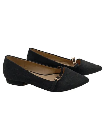 Raid Damen Ballerinas Schuhe Pumps Schwarz Gr. 38 Elegant