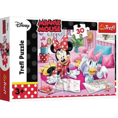 Trefl Puzzle 30 Teile Disney Minnie Mouse & Daisy Duck ab 3 Jahre