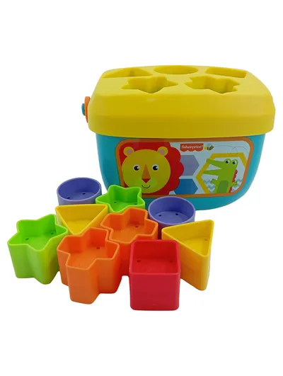 FISHER-PRICE FFC84 Stapelspiel Sortierbox Löwe Motorikspielzeug Mehrfarbig