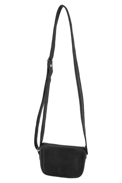 JOOP! Damen Umhängetasche Schwarz Leder Elegant Klassisch 16x12cm