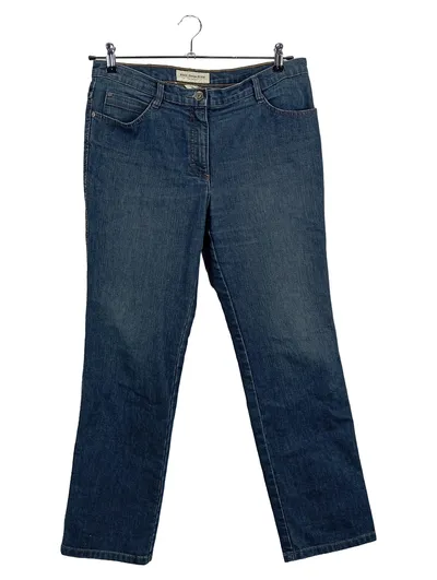 BRAX Damen Jeans Slim Fit W34/42 Blau Casual Denim Hose