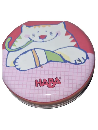 HABA Aufbewahrungsbox Spielzeug Metall Dose Kinder Tiermotiv Bunt