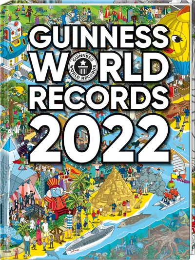 Guinness World Records 2022 Buch Hardcover Nachschlagewerk Weltrekorde