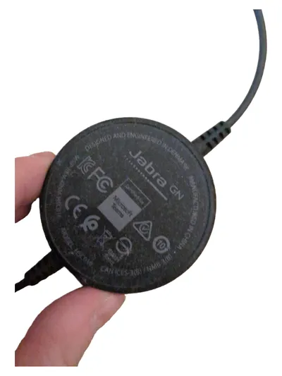 Jabra HSC016 Headset Stereo Kabel Mikrofon Home Office Schwarz