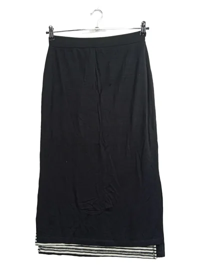EDC by Esprit Damen Rock Schwarz Gestreift Midi Gr. S 36