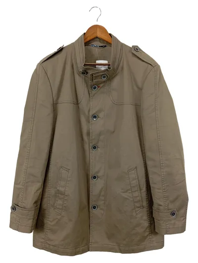 BRIGITTE VON SCHöNFELS Herren Trenchcoat Gr. 52/XL Beige Klassisch Business