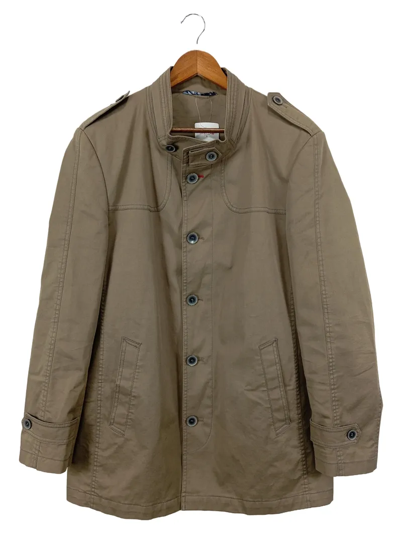 BRIGITTE VON SCHöNFELS Herren Trenchcoat Gr. 52/XL Beige Klassisch Business 1