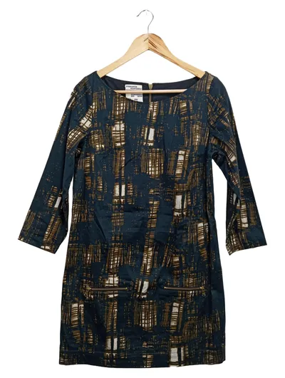 BAUM UND PFERDGARTEN Blusenkleid Damen 40/L Blau Grafisch Elegant