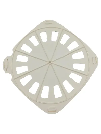 Tupperware Tortenheber Tortenteiler Schneidehilfe Kuchenteiler Beige Kunststoff