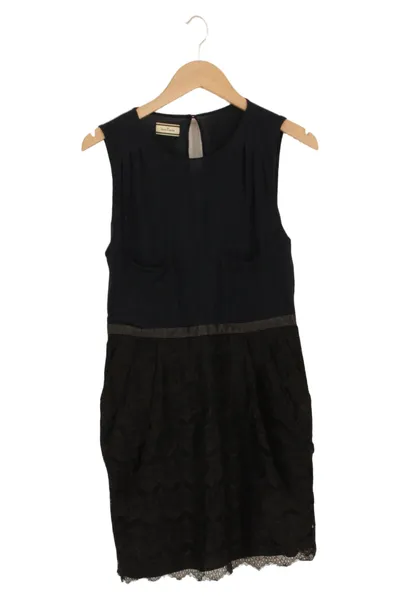 BY MALENE BIRGER Abendkleid Damen Gr. 38 Schwarz Elegant Strukturmuster