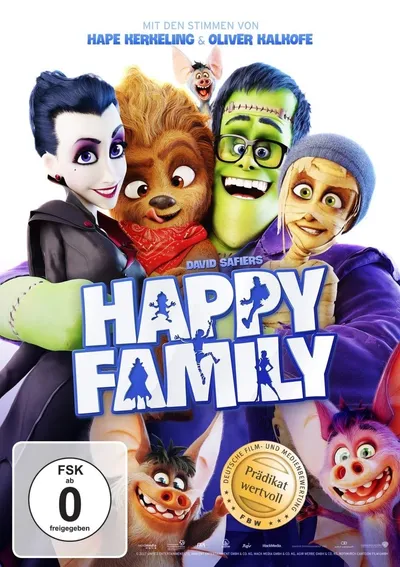 Happy Family DVD Animationsfilm Hape Kerkeling Oliver Kalkofe