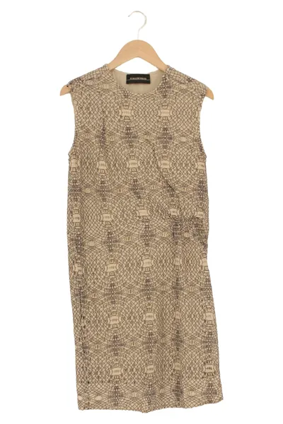 BY MALENE BIRGER Etuikleid Damen 34/XS Beige Grafisch Elegant