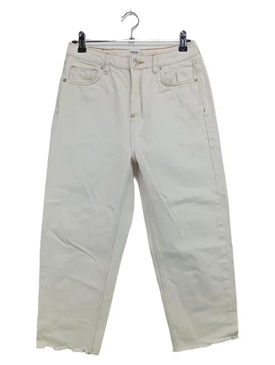 BDG URBAN OUTFITTERS Damen Jeans Straight Leg W28/36/S Weiß PAX Streetwear