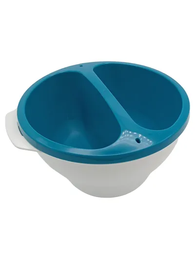 Tupperware Rührschüssel Blau 1L Kunststoff Praktisch
