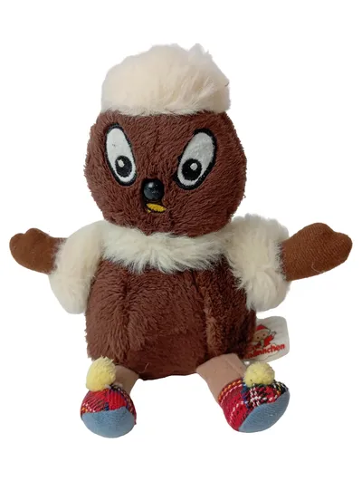 TELEPOOL Baby Kuscheltier Eule Braun 15cm Plüschtier Stofftier