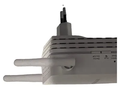 NETGEAR WN3000RP WLAN Repeater Extender Wireless Signal Booster Weiß