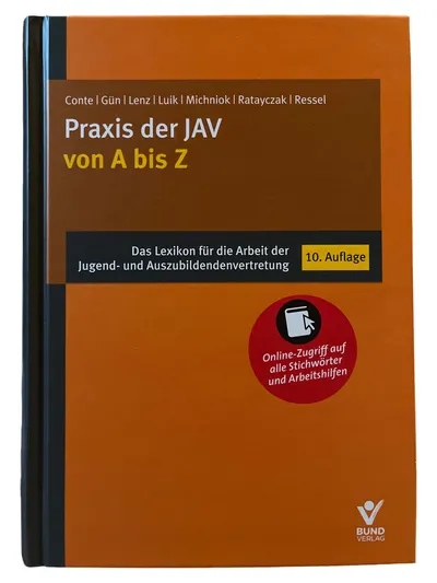 JAV Lexikon Praxis Jugend Auszubildendenvertretung Wörterbuch Hardcover BUND