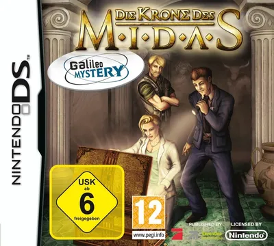 F+F Galileo Krone des Midas Nintendo DS Adventure Spiel Deutsch ab 6