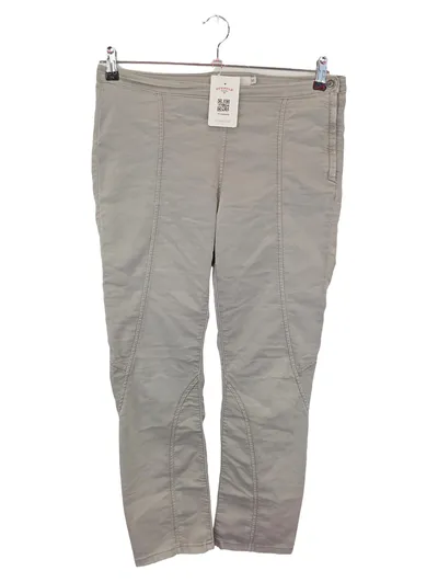 SANDWICH_ Stoffhose Damen Grau Casual Gr. W31;40;L Baumwolle Elasthan