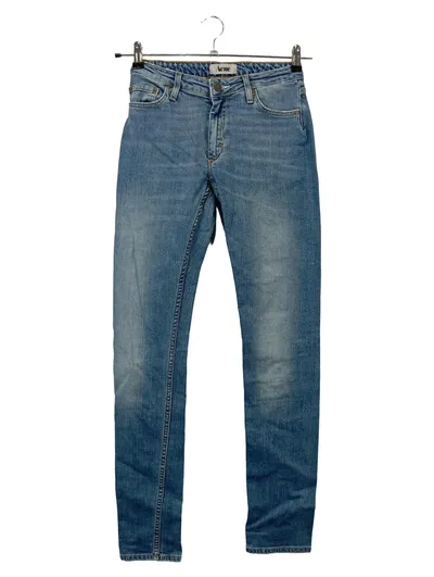 Acne Damen Jeans Straight Leg W26 L32 Blau Casual
