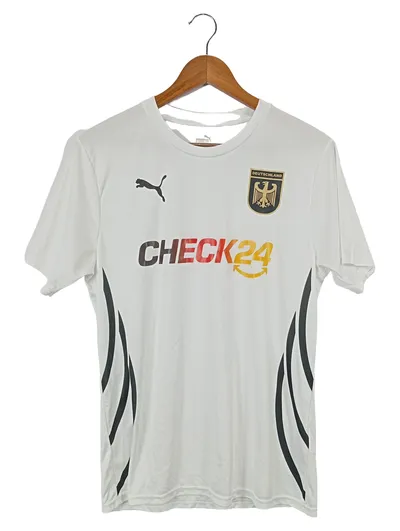 PUMA Fußball Trikot Herren 48/M Deutschland Check24 weiß Sportlich