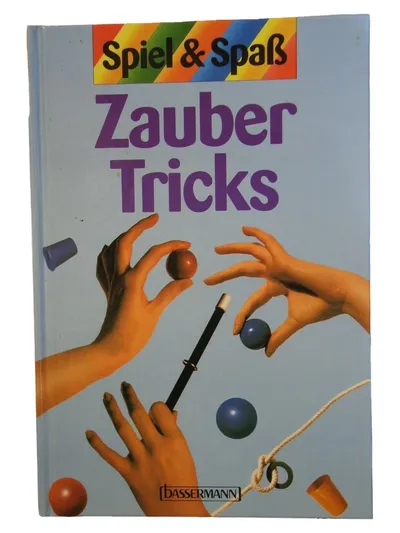 Vanessa Bailey Zaubertricks Buch Hardcover Rätsel Spiele Magie Anfänger