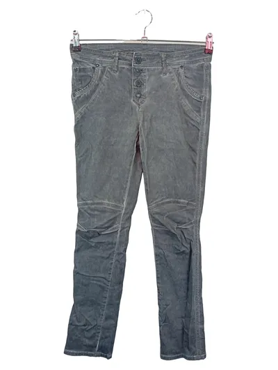 BEST CONNECTIONS Jeans Slim Fit Damen W28/36 (Gr. 17) Grau Casual Stretch