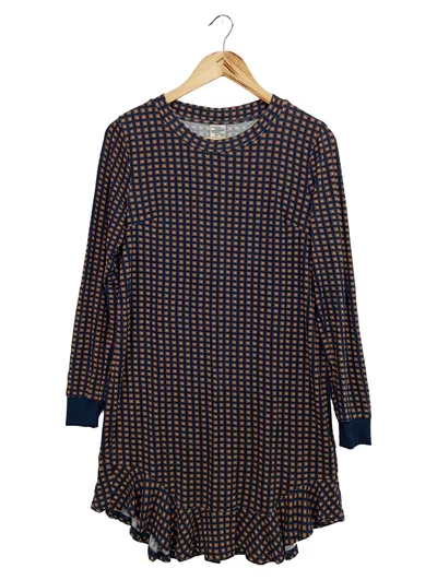 BAUM UND PFERDGARTEN Damen Freizeitkleid 36/S Mehrfarbig Vintage Rüschen