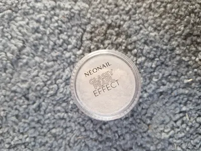 NEONAIL Glassy Pearl Effect Nagellack Puder Weiß Glitzer 2ml