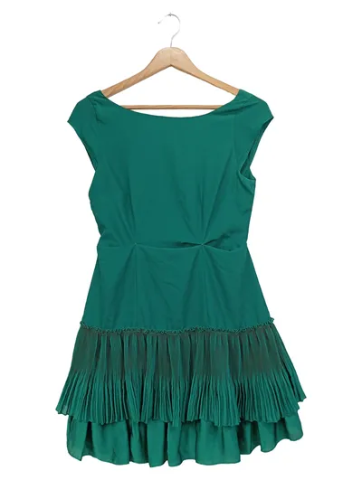COAST Cocktailkleid Damen 32/XXS Grün Elegant Festlich