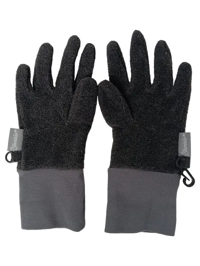STERNTALER Kinder Handschuhe Schwarz Gr. 5 Fleece Klassisch Praktisch