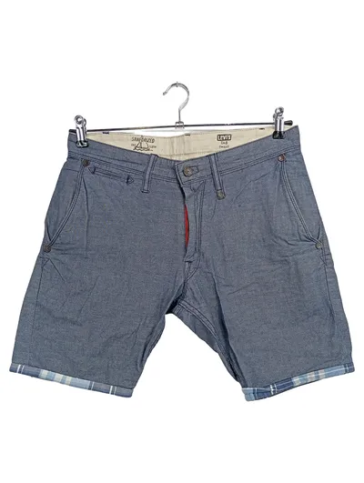 Levi's Herren Jeans Shorts W30 Blau Streetwear Vintage Casual Denim Kurze Hose