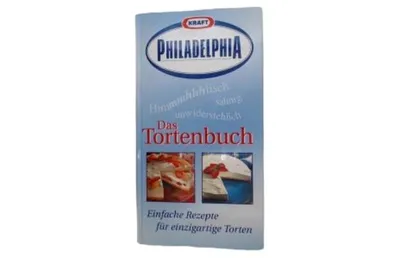 KRAFT Philadelphia Das Tortenbuch Kochbuch Backbuch Rezepte für Torten