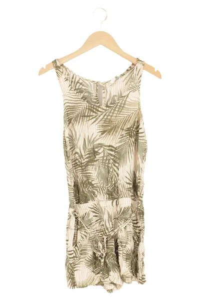 COTTON CLUB Damen Jumpsuit Gr. 38/M Mehrfarbig Florales Muster Casual Vintage