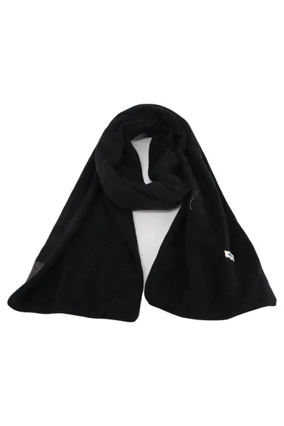 GAS Schal Herren Damen Schwarz Wolle Klassisch Elegant 160x25cm