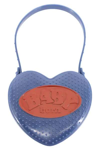 BABY BORN Puppen Handtasche Herz Blau Puppenzubehör Kinder Spielzeug