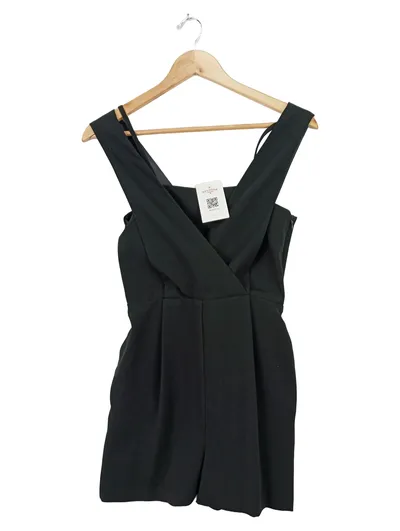 TOPSHOP Jumpsuit Damen Schwarz Gr. 32 XXS Modern Casual Playsuit
