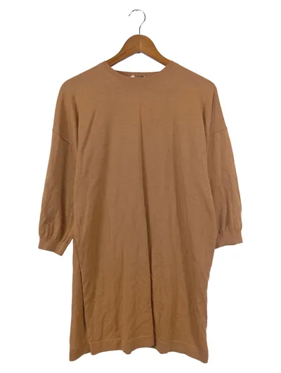 & OTHER STORIES Pullover Damen Gr. 36/S Braun Wolle Klassisch Casual