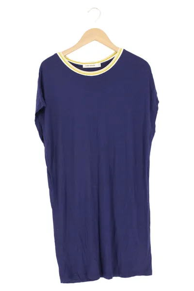 CARIN WESTER Freizeitkleid Damen Gr. 36/S Blau Viskose Casual Minimalistisch