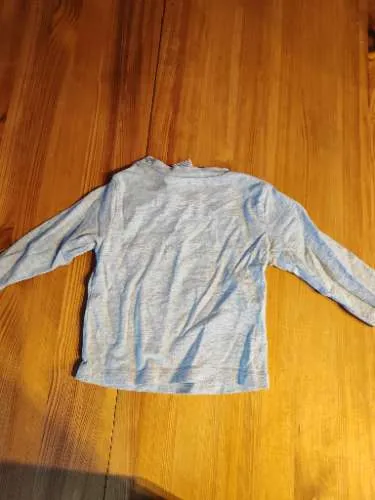 Disney Baby Langarmshirt Gr. 62 Grau Meliert Baumwolle Basic