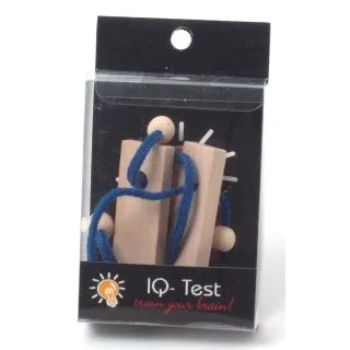 Fridolin Geduldspiel Holz IQ-Test Knobelspiel Denkspiel Gehirntraining
