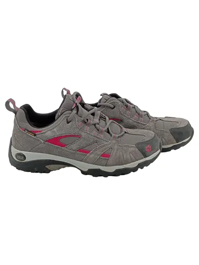 Jack Wolfskin Texapore Wanderschuhe Damen Gr. 38 Grau Pink Outdoor