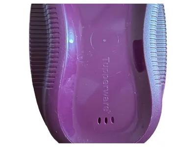 Tupperware Behälter Kunststoff Lila Oval 22x14 cm Aufbewahrung Dose
