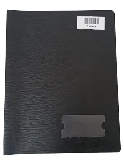 VELOFLEX Dokumentenmappe Schwarz Aktenmappe Sammelmappe Büro Schule