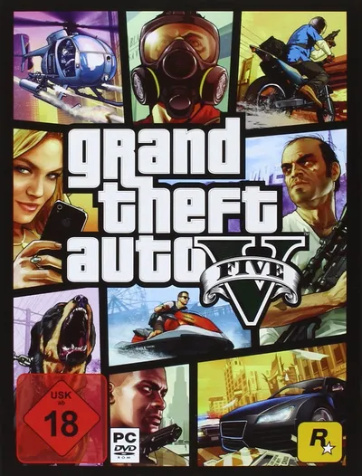 Grand Theft Auto V GTA V ROCKSTAR GAMES PC Actionspiel Deutsch USK 18