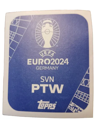 Topps UEFA EURO 2024 Germany Sticker LEG 8 SVN PTW Sammelkarte Fanartikel