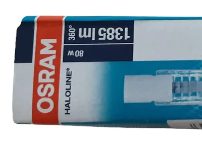 OSRAM HALOLINE R7s Halogen Leuchtmittel 80W 2900K Warmweiß Dimmbar Stablampe
